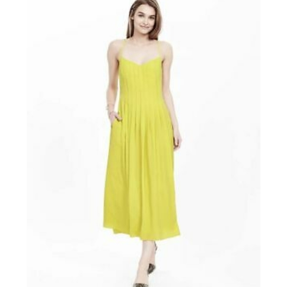 NWT Pleated Strappy Maxi Dress - Picture 7 of 11